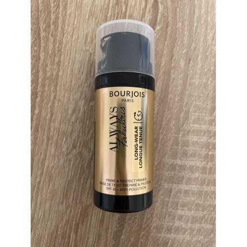 Bourjois Always Fabulous, Long-wear Prime & Protect Primer SPF30 (Baza pod makijaż) - opinie | zdjęcie do recenzji od Kamciaitosia