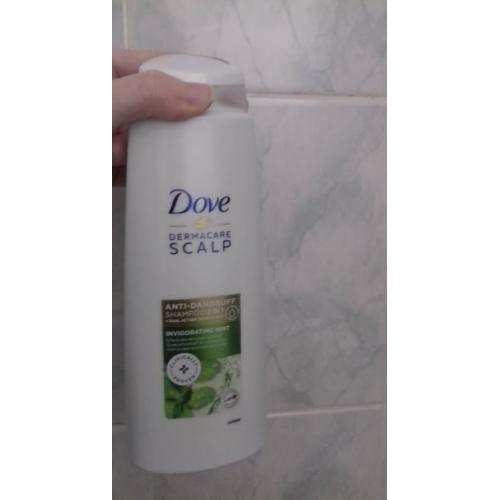 Dove Dermacare Scalp, Anti-dandruff Shampoo 2 in 1 Invigorating Mint (Przeciwłupieżowy szampon 2 w 1) - opinie | zdjęcie do recenzji od Wikikatalex