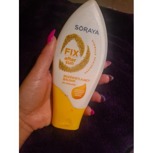 Soraya Fix After Sun, Rozświetlający balsam po opalaniu - opinie | zdjęcie do recenzji od Domski