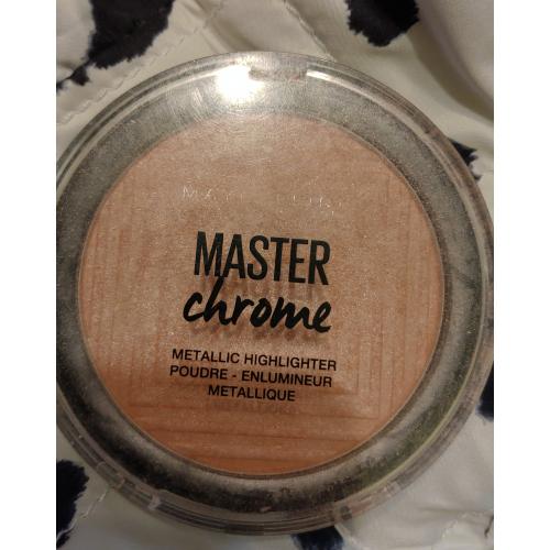 Maybelline New York Master Chrome, Metal Highlighter (Metaliczny rozświetlacz do twarzy) - opinie | zdjęcie do recenzji od Rudzik7 - 1