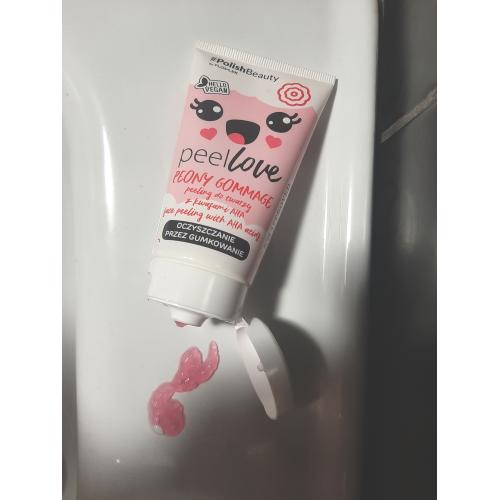 Floslek Peellove Peony Gommage, Peeling do twarzy z kwasami AHA - opinie | zdjęcie do recenzji od Isabella25