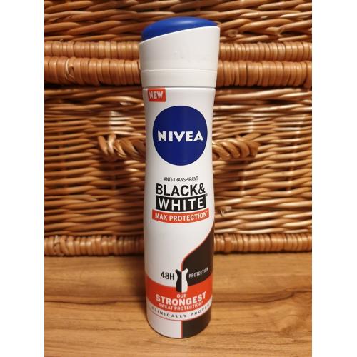 Nivea Black & White Max Protection Anti-perspirant Spray 48h (Antyperspirant w sprayu dla kobiet) - opinie | zdjęcie do recenzji od Chrypka89