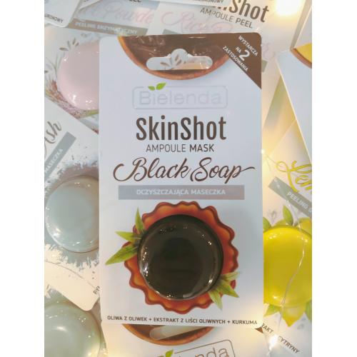 Bielenda Skin Shot Ampoule Mask Black Soap (Oczyszczająca maseczka) - opinie | zdjęcie do recenzji od mala_222 - 1