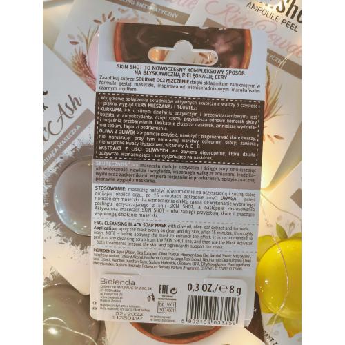 Bielenda Skin Shot Ampoule Mask Black Soap (Oczyszczająca maseczka) - opinie | zdjęcie do recenzji od mala_222 - 5