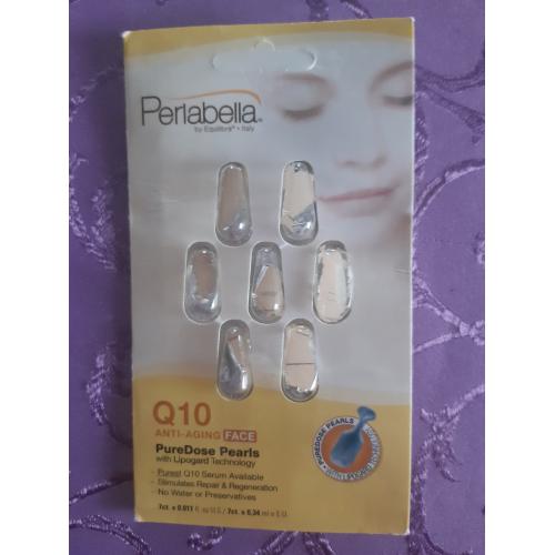 Equilibra Perlabella, Q10, Anti - Aging Face Pure Dose Pearls (Kapsułki do twarzy z koenzymem Q10) - opinie | zdjęcie do recenzji od Kamea2000