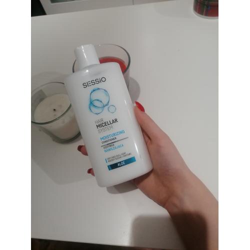 Sessio Hair Micellar System, Moisturizing Conditioner (Odżywka do włosów) - opinie | zdjęcie do recenzji od blondeinbeauty