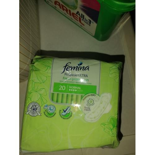 Femina Podpaski ultra `Fresh protection` - opinie | zdjęcie do recenzji od Gosiagos87