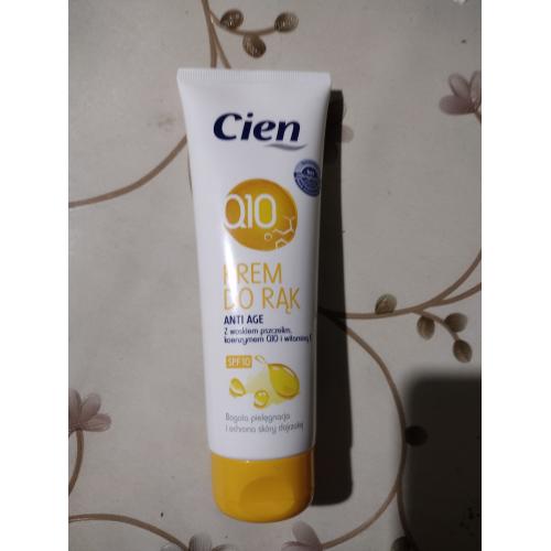 Cien Q10, Anti Age Handcream (Krem do rąk z woskiem pszczelim, koenzymem Q10 i witaminą E) - opinie | zdjęcie do recenzji od Joanna8686