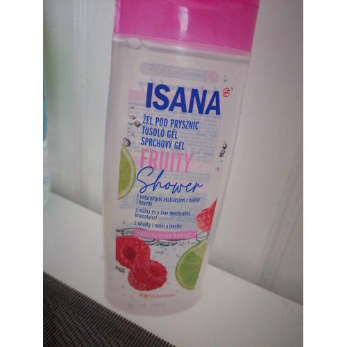 Isana Fruity Shower Duschgel (Żel pod prysznic z ekstraktem z malin i limonki) - opinie | zdjęcie do recenzji od Gosiagos87