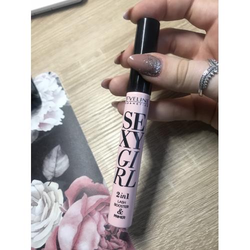 Eveline Cosmetics Sexy Girl 2 in 1 Lash Booster Primer (Odżywka i baza do rzęs 2 w 1) - opinie | zdjęcie do recenzji od Julia08802 - 1