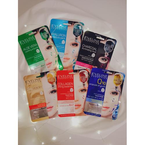 Eveline Cosmetics Aloe Vera Shooting Ampoule, Sheet Mask (Aloesowa ampułka kojąca 8 w 1) - opinie | zdjęcie do recenzji od mala_222 - 2