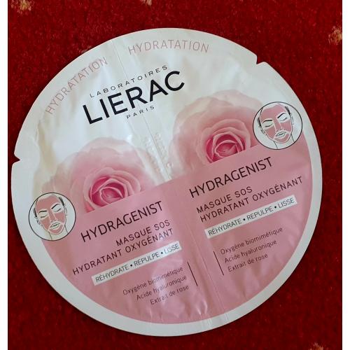 Lierac Hydragenist, Masque SOS Hydratant Oxygénant Repulpant [Moisturizing Rescue Mask Oxygenating Replumping] (Nawilżająco-wypełniająca maska SOS) - opinie | zdjęcie do recenzji od Iwona_C