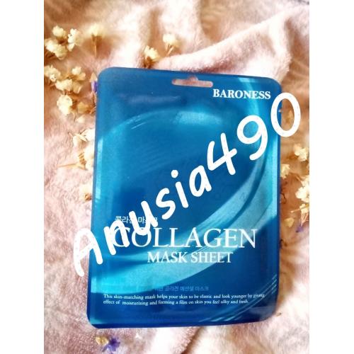 Baroness Collagen Mask Sheet (Odmładzająco-ujędrniająca maska w płachcie z kolagenem) - opinie | zdjęcie do recenzji od Anusia490