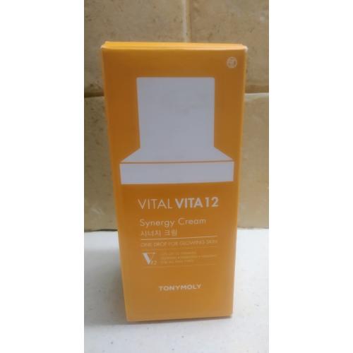 Tony Moly Vital Vita 12, Synergy Cream (Krem o wysoce skoncentrowanej formule) - opinie | zdjęcie do recenzji od Gogo145 - 1