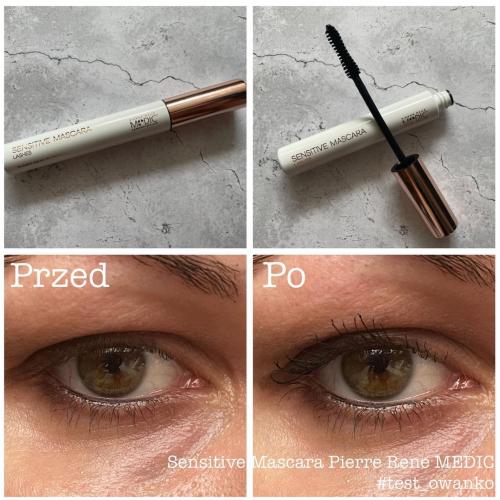 Pierre Rene Medic, Sensitive Mascara (Hypoalergiczny tusz do rzęs) - opinie | zdjęcie do recenzji od ptakoooo