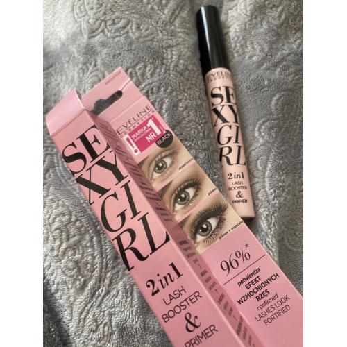 Eveline Cosmetics Sexy Girl 2 in 1 Lash Booster Primer (Odżywka i baza do rzęs 2 w 1) - opinie | zdjęcie do recenzji od rozarozewicz - 3