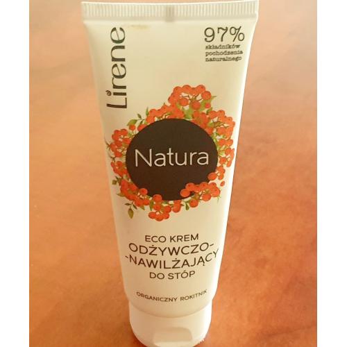 Lirene Dermoprogram Natura, Eco krem odżywczo-nawilżający do stóp `Organiczny rokitnik` - opinie | zdjęcie do recenzji od Iwona_C