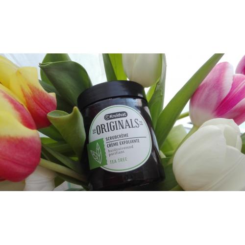 Kruidvat Originals, Scrubcreme Huidzuiverend [Creme Exfoliante Purifiant] Tea Tree (Peeling do twarzy `Drzewo herbaciane`) - opinie | zdjęcie do recenzji od martttinesz