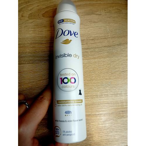 Dove Invisible Dry, Antyperspirant w aerozolu 48h - opinie | zdjęcie do recenzji od AnnNowa