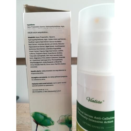 Vialise Lifting Effects Natural Serum Anti-cellulite (Serum antycellulitowe z efektem liftingującym) - opinie | zdjęcie do recenzji od paziiiak - 2