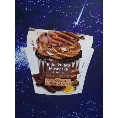 Marion Sweet Mask, Bąbelkująca maseczka do twarzy regenerująca `Chocolate & Orange Cake` - opinie | zdjęcie do recenzji od PaulinaBednarz