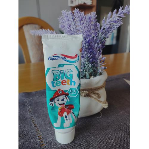 Aquafresh My Big Teeth Psi Patrol, Pasta do zębów dla dzieci 6-8 lat - opinie | zdjęcie do recenzji od HappyLady95