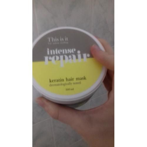 This is it Intense Repair, Keratin Hair Mask (Maska keratynowa do włosów) - opinie | zdjęcie do recenzji od Wikikatalex