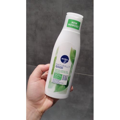 Nivea Naturally Good, Nawilżające mleczko z organiczną zieloną herbatą - opinie | zdjęcie do recenzji od taktojamarta - 2