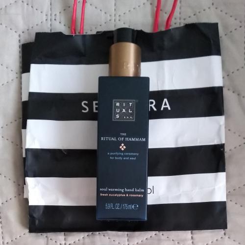Rituals The Ritual of Hammam, Soothing  Hand Balm (Kojący balsam do rąk) - opinie | zdjęcie do recenzji od Ariessa