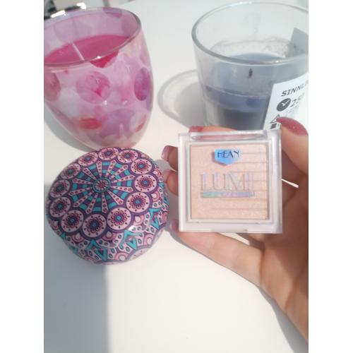 Hean Lumi Highlighter (Rozświetlacz do twarzy) - opinie | zdjęcie do recenzji od blondeinbeauty