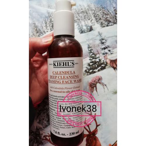 Kiehl's Calendula Deep Cleansing Foaming Face Wash (Nagietkowy głęboko oczyszczający żel do mycia twarzy) - opinie | zdjęcie do recenzji od Ivonek38
