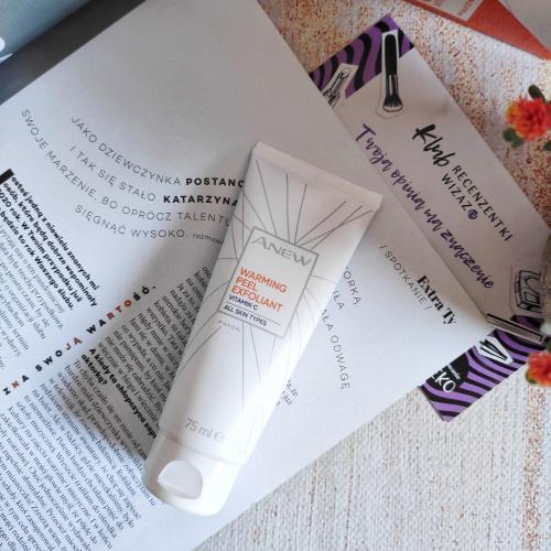 Avon Anew, Vitamin C Warming Peel (Peeling do twarzy z witaminą C) - opinie | zdjęcie do recenzji od Piegus_