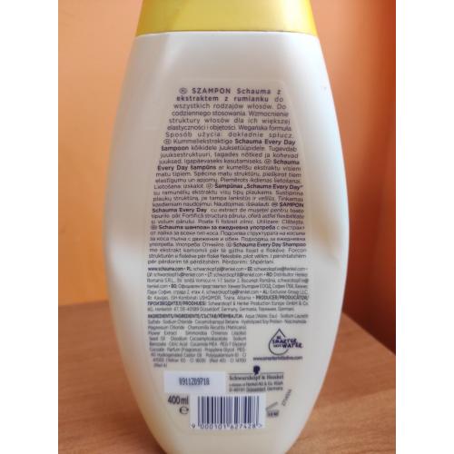 Schauma Every Day shampoo with Chamomile-Extract (Codzienny szampon z ekstraktem z rumianku) - opinie | zdjęcie do recenzji od Miliana23 - 2