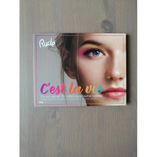 Rude Cosmetics C'est La Vie it's Our Secret Eyeshadow Palette (Paleta cieni do powiek) - opinie | zdjęcie do recenzji od PauliXK - 2