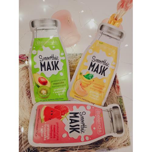 Bielenda Smoothie Mask, Prebiotyczna maseczka energetyzująca `Prebiotyk + banan + melon` - opinie | zdjęcie do recenzji od mala_222 - 1