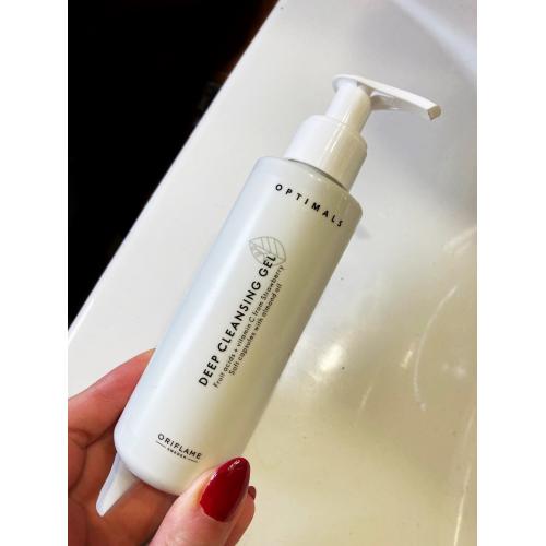 Oriflame Optimals, Deep Cleansing Gel (Głęboko oczyszczający żel) - opinie | zdjęcie do recenzji od 123eliza96