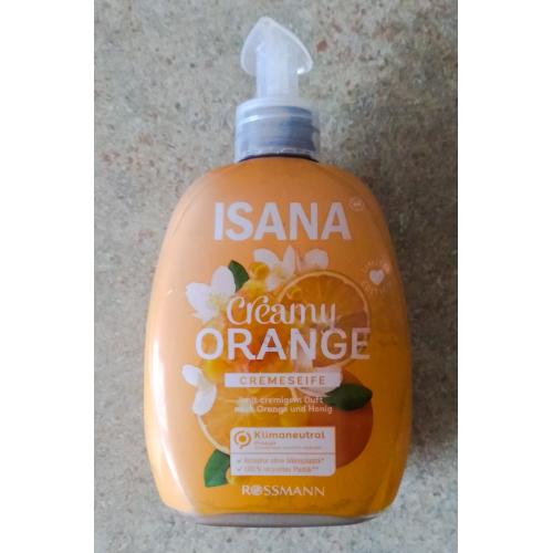 Isana Creamy Orange Cremeseife (Kremowe mydło w płynie `Pomarańcza i miód`) - opinie | zdjęcie do recenzji od Ariessa