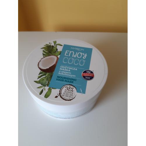 Marion Enjoy Coco, Nourishing Hair Mask (Odżywcza maska z olejem kokosowym) - opinie | zdjęcie do recenzji od Paula545555