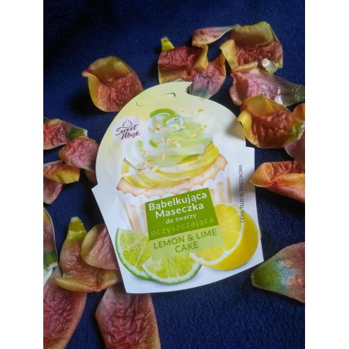Marion Sweet Mask, Bąbelkująca maseczka do twarzy  oczyszczająca `Lemon & Lime Cake` - opinie | zdjęcie do recenzji od Mojerecenzje