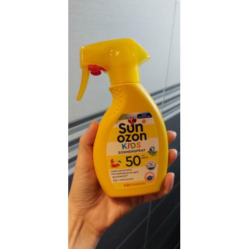 SunOzon Kids, Sonnenspray SPF 50 (Spray przeciwsłoneczny dla dzieci SPF 50 (nowa wersja)) - opinie | zdjęcie do recenzji od MartaSowka - 4