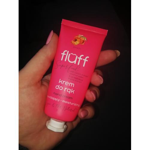 Fluff Superfood, Antibacterial Moisturizing Hand Cream Peach (Krem do rąk `Brzoskwinia`) - opinie | zdjęcie do recenzji od martus283328