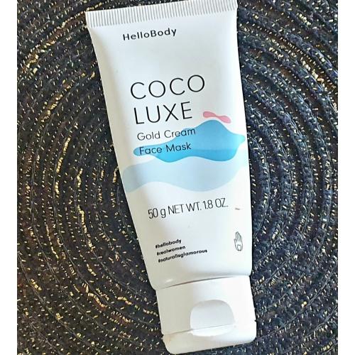 HelloBody Coco Luxe, Gold Cream Face Mask (Kremowa maseczka ze złotem) - opinie | zdjęcie do recenzji od Iwona_C