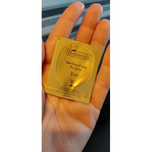 Bielenda Skin Shot 2 Step Pro Care,  Maska w płacie + ampułka `Cytryna Yuzu rozświetlenie i detoks` - opinie | zdjęcie do recenzji od MartaSowka - 1
