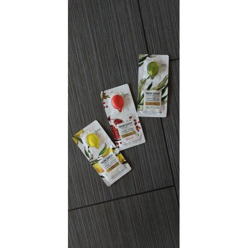 Bielenda Skin Shot 2 Step Pro Care,  Maska w płacie + ampułka `Cytryna Yuzu rozświetlenie i detoks` - opinie | zdjęcie do recenzji od MartaSowka - 3
