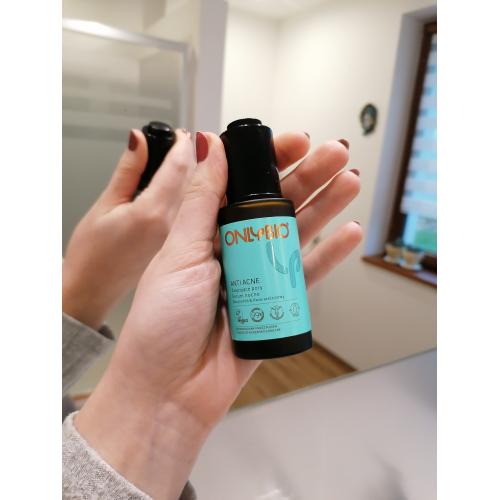 OnlyBio Anti Acne, Zwężające pory serum nocne - opinie | zdjęcie do recenzji od kowalska__d