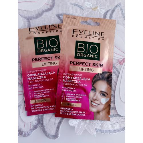 Eveline Cosmetics Bio Organic Perfect Skin, Intensywnie odmładzająca maseczka z bio bakuchiolem - opinie | zdjęcie do recenzji od Goya5