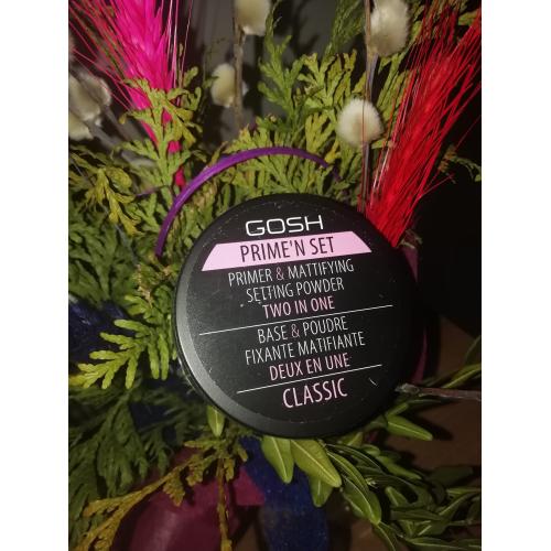 Gosh Prime`n Set, Primer & Mattifying Setting Powder  Two in One `Classic` (Baza i puder matujący 2 w 1) - opinie | zdjęcie do recenzji od martus283328 - 1