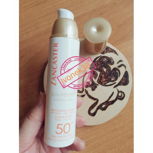 Lancaster Sun Perfect Illuminating Cream SPF 50 (Przeciwzmarszczkowy krem na dzień SPF 50) - opinie | zdjęcie do recenzji od Ivonek38