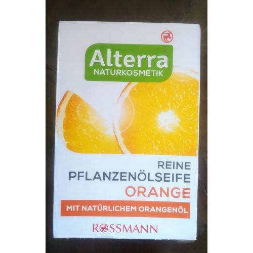 Alterra Reine Pflanzenölseife Orange (Mydło z olejami roślinnymi i pomarańczą) - opinie | zdjęcie do recenzji od Gogo145 - 1