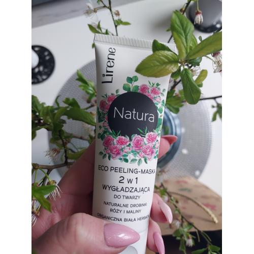 Lirene Dermoprogram Natura, Eco peeling- maska 2 w 1 wygładzająca do twarzy `Organiczna biała herbata` - opinie | zdjęcie do recenzji od Lala1985